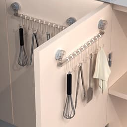 Giá treo khăn treo tường , Chất liệu nhựa bền Giá đỡ khăn có thể tháo rời Nhà bếp 9