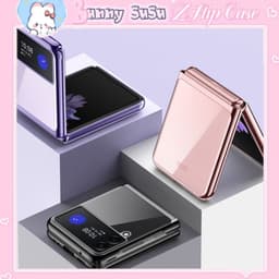 [CÓ SẴN] Ốp Samsung Z Flip5 - Z Flip4 - ZFlip3 - FLIP4 - Z Flip 3 5G viền tráng gương sang trọng bảo vệ toàn diện 1