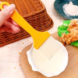 PVN67050 Set 2 Cọ Quét Dầu Nướng Bbq Chịu Nhiệt Cao Đa Năng Màu Vàng Tiện Lợi 15CM tongkhosi2 9