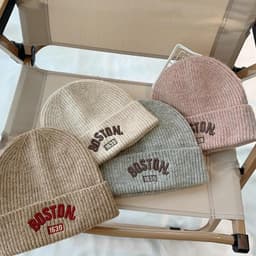 Mùa Thu Cho Bé Mũ Dệt Kim Trẻ Em Ấm Bảo Vệ Tai Bonnet Mềm Beanie Mũ Cho Bé Đầu Dành Cho Bé Tập Đi 5