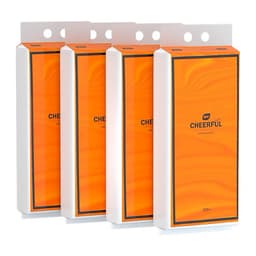 4472 Giấy rút treo tường 1280 tờ Cheeful tiện lợi, nội địa trung cao cấp 4 lớp 5