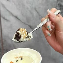 Thìa xẻng bằng thép không gỉ hình dưa hấu kem búa thìa thìa VINBEO -[AL06] 7