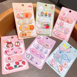 Set 4 miếng dán tóc mái và giữ tóc sau gáy cho bé🍀FREESHIP🍀 7