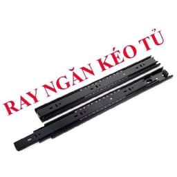 Ray Bi 3 Tầng Không Giảm Chấn Bản 45 Cao Cấp, Kích Thước Từ 200 Đến 500. Chất Liệu Thép Sơn Tĩnh Điện, Dày, Độ Bền Cao 6