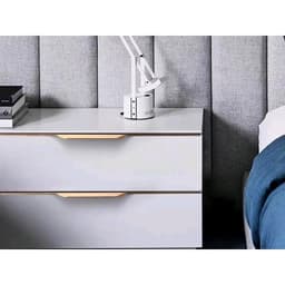 Tay Nam Vát Hợp Kim Nhôm Đen Và Vàng Cao Cấp Dùng Cho Tủ Áo, Ngăn Kéo. Công Nghệ Sơn Tĩnh Điện Sắc Nét Không Phai Màu 8