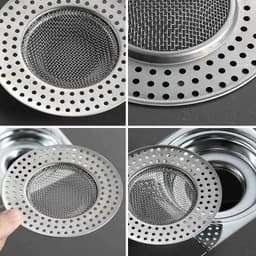 Nắp bịt cống thoát sàn nhà tắm bằng lưới inox thoát nhanh, chặn tóc, lọc rác, chống tắc hiệu quả 1