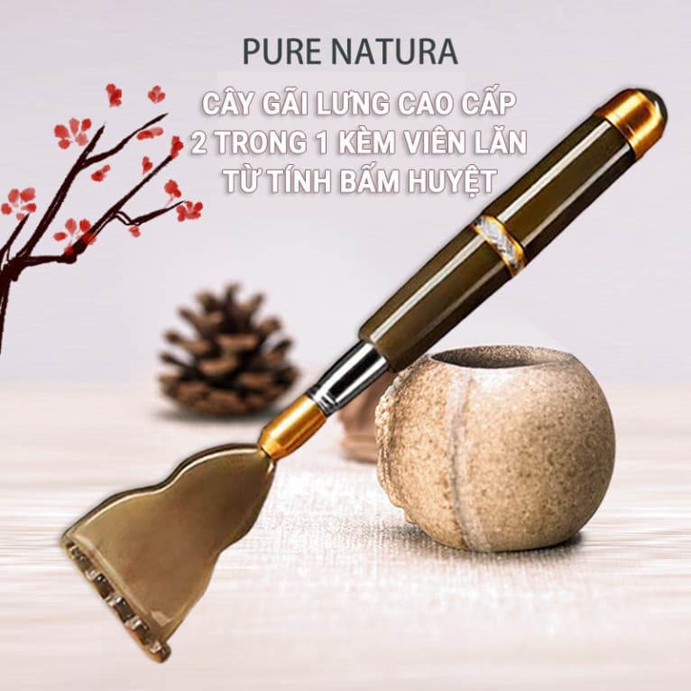 Cây Gãi Lưng - Gậy Gãi Ngứa Cao Cấp Thép Mangan Chống Gỉ 6 Màu Phong Cách, Rút Gọn Kéo Dài 5 Mức, >FREESHIP<