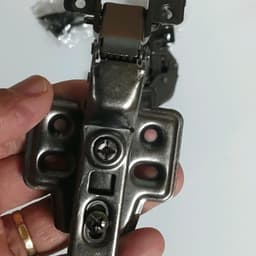 Bản Lề Cánh Kính Giảm Chấn Màu Titan Chất Liệu Thép Điện Hóa. Đóng Mở Êm Ái, Độ Độ Bền 10000 Lần Đóng Mở. 4