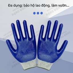 Bao Tay Phủ PU Mỏng Nhẹ (1 Đôi) Chống Trơn Chống Bám Đất Bảo Hộ Lao Động | Nông Trại Sago 6