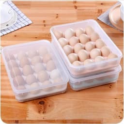 Khay Đựng Trứng/Hộp Lưu Trữ Trứng 24 Ngăn Trong Tủ Lạnh 6