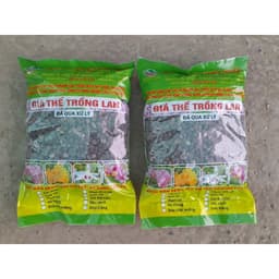 Phân dê túi lưới đã qua xử lý sạch dùng bón hoa lan, cây cảnh, cây trồng, đóng gói túi 5dm 1