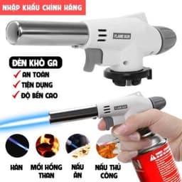 -Khò Gas Mini Tự Động danh  Lua Flame Gun🍀FREESHIP🍀 Đầu Khò Gas Chuyên Dụng- Núm điều Chỉnh Nhiệt 1