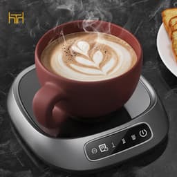 Máy hâm cốc cà phê Máy hâm cốc di động với 3 cài đặt nhiệt độ không đổi Coaster cốc nóng cho sô cô la nóng 4