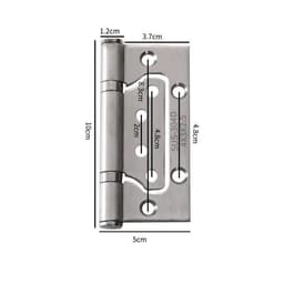 Bản Lề Âm Dương, Bản Lề Bướm. Chất Liệu inox 304 Sịn. Túi Đủ Vít, Hàng Loại 1 Dày Dặn Chắc Chắn, Độ Bền Cao 5