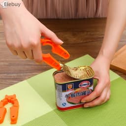 [Elebuy] 2 Dụng cụ mở chai đa chức năng Dụng cụ mở hộp nhựa Dụng cụ kẹp chai Dụng cụ loại bỏ Tab kéo súp cho bàn tay yếu Người cao tuổi Mới 8