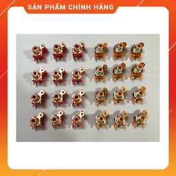 [ 4 cái ]  JACK RCA , JACK AV , JACK HOA SEN ( 1 ĐẦU MẠ VÀNG XỊN XÒ ) 1
