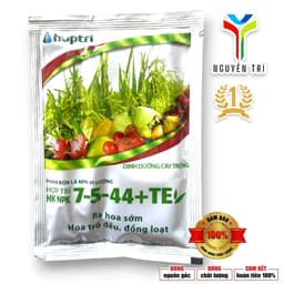 [COMBO 5 GÓI] NPK 7-5-44+TE Hợp Trí (Gói 40g) - Kích Thích Ra Hoa Sớm, Trổ Bông Đồng Loạt, Chắc Hạt 3