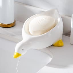 "Hộp đựng xà phòng CHÚ VỊT chất liệu NHỰA cao cấp, dễ thương, sang trọng" 4