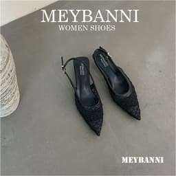 Giày Đế Bệt Mũi Nhọn 𝙔𝙐𝙇𝙄𝙉𝘼 Vải Lưới Hình Mắt Cáo Siêu Xinh hottrend 2026 - B20 9