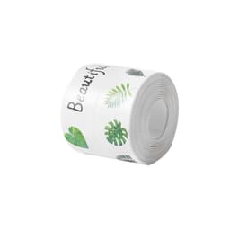 Băng PVC dán viền đa năng dán cạnh bếp bồn rửa chén, bếp ga chống thấm họa tiết hoa lá 150x3.8cm 6