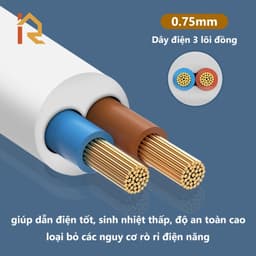 Ổ Cắm Điện USB Đa Năng Cao Cấp Chống Giật Dài 4m, 2 Cổng Cắm USB Chốt An Toàn Tiện Dụng gd1511 6