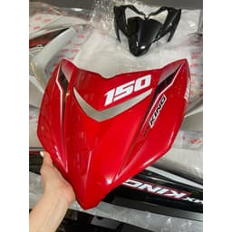 Dàn áo Exciter 150 đỏ bạc đen kèm tem MxKing như mẫu ảnh 2