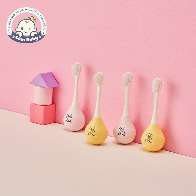 Bàn chải đánh răng siêu mềm Mybee Hàn quốc cho bé 1 - 3 tuổi