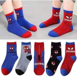 Sét 10 Đôi Tất Vớ Hoạt Hình Kuromi -Tất Cotton Tím Cổ Cao -Tất Dễ Thương Dài Bé Gái Cute 5
