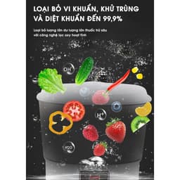 [HCM] - Máy Khử Trùng Ozone Thực Phẩm Và Rau Củ Taiwan Fresh Dung Tích 10L - Home and Garden 4