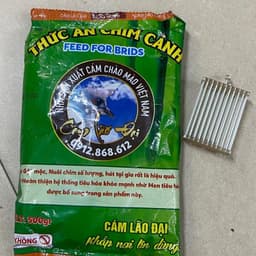 8 gói cám Bao Xanh Lão Đại - Cám chim Tổng Hợp Lão Đại 6