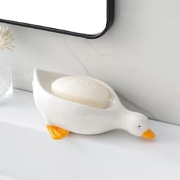 "Hộp đựng xà phòng CHÚ VỊT chất liệu NHỰA cao cấp, dễ thương, sang trọng" 7