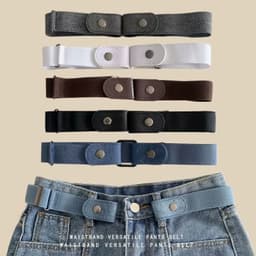 Thắt lưng vô hình KOKO unisex phong cách Hàn Quốc co giãn đàn hồi có thể điều chỉnh mã TL301 1