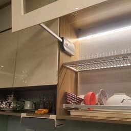 Tay Nâng Cánh Đôi Taki Dùng Cho Tủ Bếp 2 Cánh Cao Từ 600 Đến 800mm. Độ Bền Cao, Đóng Mở Êm Ái 5