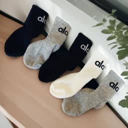 T57 SET 10 đôi tất alo cổ trung hot hit mẫu mới, Thấm Hút Mồ Hôi Cho Bé Trai Bé Gái Từ 1-12 Tuổi 6