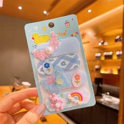 Set 4 miếng dán tóc mái và giữ tóc sau gáy cho bé🍀FREESHIP🍀 3