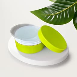 Giá Sỉ 100 hũ K200 xanh bơ (lòng 200g + hũ = 250g) - Có nắp lót chống tràn - Đựng kem trộn Đựng kem body 4