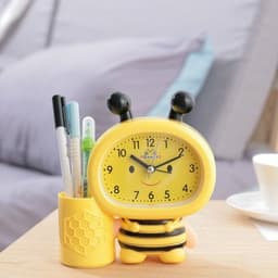 Đồng hồ báo thức để bàn hình chú ong siêu xinh 6