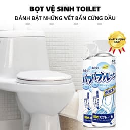 Chai Xịt Bọt Vệ Sinh Bồn Cầu Toilet Tẩy Rửa Mọi Vết Bẩn Hương Chanh Thơm Mát 500 ML 7