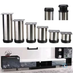 Chân Inox 80mm/100mm/150mm Dùng Cho Tủ Bếp, Kệ Tivi. Điều Chỉnh Được Độ Cao. Chất Liệu inox 304 Cao Cấp, Bền Đẹp 2