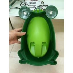 #(khotrangmon) Bô tiểu đứng cho bé trai, Bồn tiểu cho bé dán tường hình ếch 8