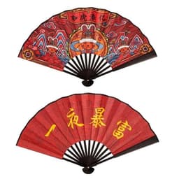 Quạt xếp nan 28cm phụ kiện trưng bày trang trí chụp ảnh cầm tay xinh xắn 2