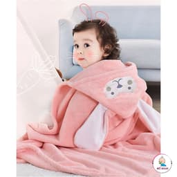 #Khăn tắm cho bé, khăn choàng tắm có mũ, áo choàng tắm cho bé đi biển 7