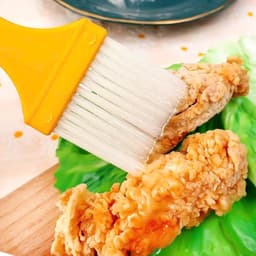 PVN67050 Set 2 Cọ Quét Dầu Nướng Bbq Chịu Nhiệt Cao Đa Năng Màu Vàng Tiện Lợi 15CM tongkhosi2 8