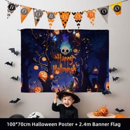 Trang trí treo tường Halloween Trang trí tiệc Halloween Trang trí nhà cửa hoặc cửa hàng Trang trí 6