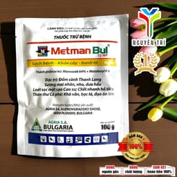 Sản Phẩm Quản Lý Nấm Bệnh Metman Bul 72WP (100g) - Tác Động Kép, Hàng Cao Cấp Bulgaria 5