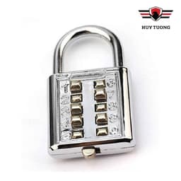 Ổ khóa mã số CJSJ chất liệu hợp kim inox chống gỉ, khóa bằng 5 số thiết kế tinh tế và cực kỳ chắc chắn - Huy Tưởng 7