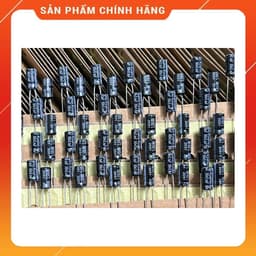 [ 50 con ] TỤ HOÁ  50V 3.3UF  KT: 4x8mm  KOSHIN ( 50V3.3UF  3.3UF50V  3.3UF 50V ) 1