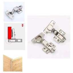 Fulco Bản Lề Giảm Chấn FC-317 Tháo Lắp Nhanh. Chất Liệu Inox Túi Đủ Vít. Độ Bền Cao, Chống Rỉ Tốt, Đóng Mở Êm Ái 8