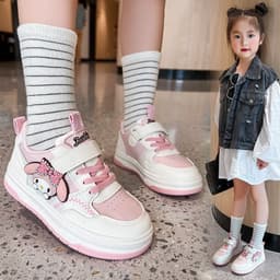 [Form bé tăng 1size] Giày kurumi giày thể thao bé gái có họa tiết kuromi đi êm mềm dễ phối đồ mẫu mới 2024 [C85] 5