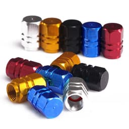 Nắp Van Lốp Bánh Xe Hợp Kim Nhôm Cho Xe Hơi Xe Máy Xe Đạp Nắp Vòi Van Lốp Xe Nắp Trang Trí 5